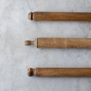 VINTAGE WOODEN ROLLING PINS
