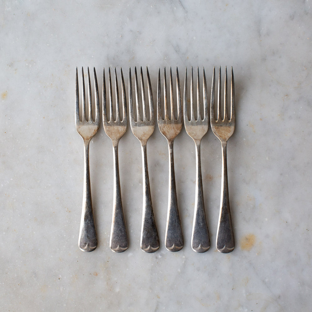 Vintage Simple Fork Set 2