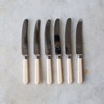 Vintage Faux Bone Handle Knife Set 2